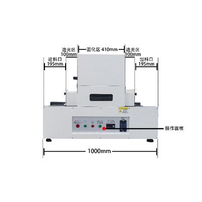 Ultraviolet LED Curing Equipment 395nm Wavelength Printed Surface Drying Tester Ink Proofer