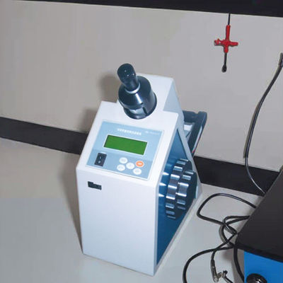 Digital Abbe Refractometer Refractive Index Measuring Machine Average Dispersion Determination Equipment