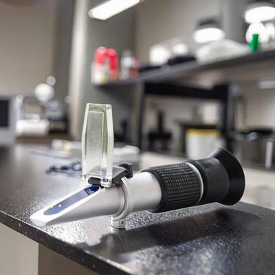 High Accuracy Saccharimeter Refractometer Brix Meter Sugar Meter Sugar Solutions Mass Fraction Measuring Machine Brix Te