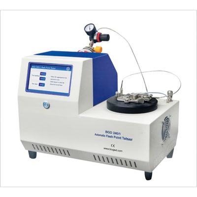 BGD 240 ISO 3680 Automatic Flash Point Tester ASTM D3278 ASTM D3828 Paints Flash Point Testing Machine