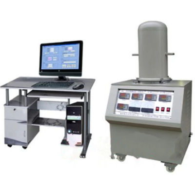 ASTM D5470 Heat Flow Method Vacuum Type Thermal Conductivity Tester DRL-III-P Rubber Thermal Resistance Test Equipment