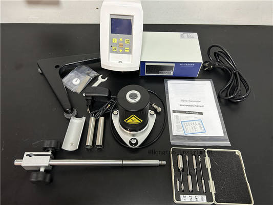 High Temperature Digltal Viscometer Rotatlonal Brookfield Viscometer Paint Testing Equipment