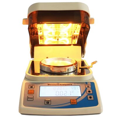 Highly Precise Halogen Lab Digital Moisture Meter Small Meter Testing Equipment
