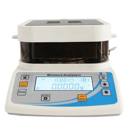 Highly Precise Halogen Lab Digital Moisture Meter Small Meter Testing Equipment