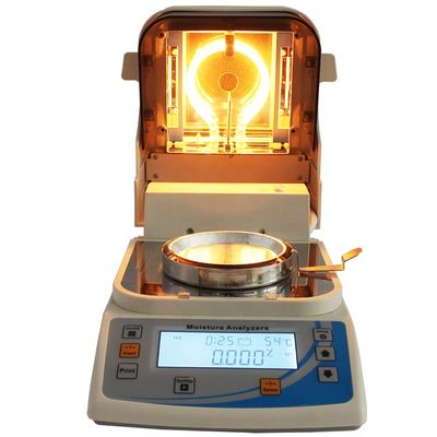 Highly Precise Halogen Lab Digital Moisture Meter Small Meter Testing Equipment