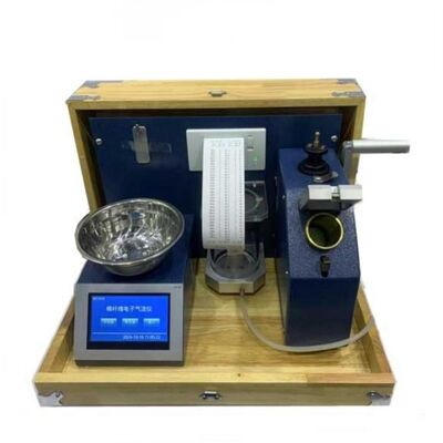 ISO 2403 Touchscreen Electronic Cotton Fiber Airflow Meter Cotton Fiber Air Flow Analyzer Air Flow Meter for Cotton Fibe