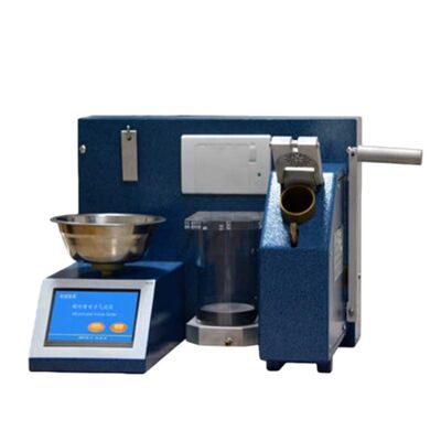 ISO 2403 Touchscreen Electronic Cotton Fiber Airflow Meter Cotton Fiber Air Flow Analyzer Air Flow Meter for Cotton Fibers