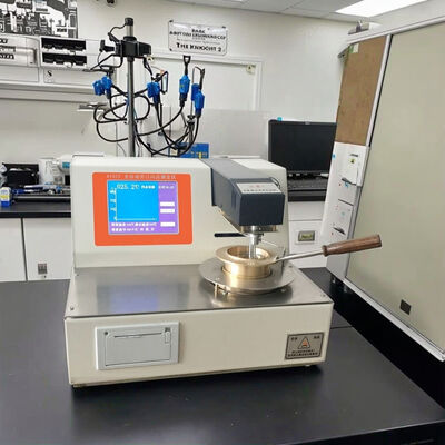 ASTM D92 Automatic Open Flash Point Testing Machine Open Cup Flash Point Tester LCD Screen Open Flash Point Analyzer Pet