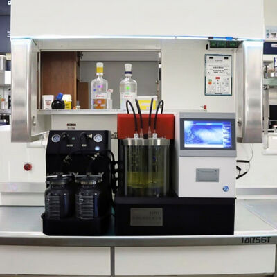 ASTM D445 Lubricant Oil Viscometer Measuring Instrument Petroleum Products Kinematic Viscosity Machine