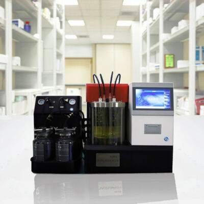 ASTM D445 Lubricant Oil Viscometer Measuring Instrument Petroleum Products Kinematic Viscosity Machine