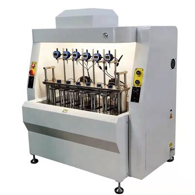 6 Work Station HDT Vicat Tester, Thermal Deformation Vicat Tester for Plastic Plastic Test