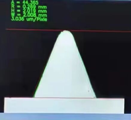 Charpy Impact U/V Specimen Notch Optical Profile Projector Impact Specimen Notch Projector Plastic Test