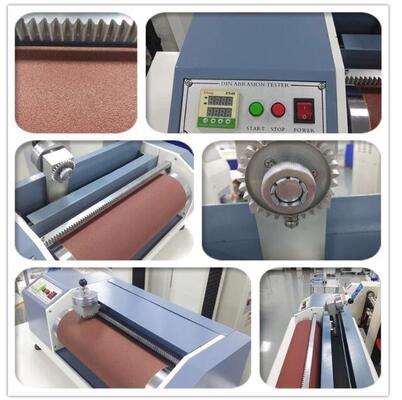DIN 53516 Shoes Wear Test Machine Plastic Wear Test Equipment Lab Rubber DIN Abrasion Tester Plastic Test