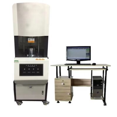Rotational Vulcanizer Machine ASTM D5289 ISO 6502 No Rotor Rubber Rheometer Plastic Test