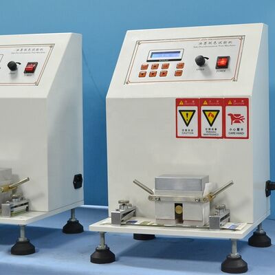 ASTM D5264 Ink Rub Decolorizing Test Machine TAPPI-UM486 Ink Rub Tester