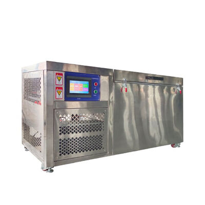 ASTM D1593 ISO 20344 Vertical Low Temperature Cold Resistant Tester JIS K6545 Materials Cold Resistance Test Machine