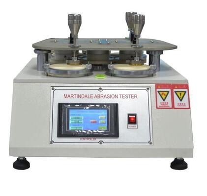 ASTM D4966 DIN53863 ISO 20344 ISO12947 Four Station Martindale Abrasion Tester
