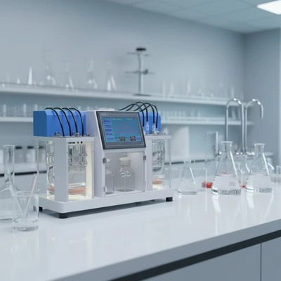 ASTM D445 Kinematic Viscosity Tester Oils Petroleum Products Dynamic Viscosity Test Machine