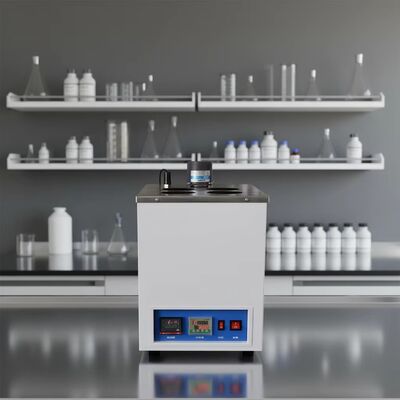 ASTM D130 Petroleum Products Copper Strip Corrosion Tester Test Machine Laboratory Oils Copper Strip Corrosion Petroleum