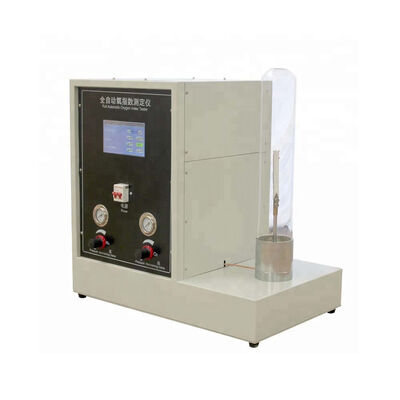 ASTM D2863 ISO 4589 Automatic Oxygen Index Tester ISO 15705 Full-color Touch Screen Oxygen Sensor Oxygen Index Analyzer