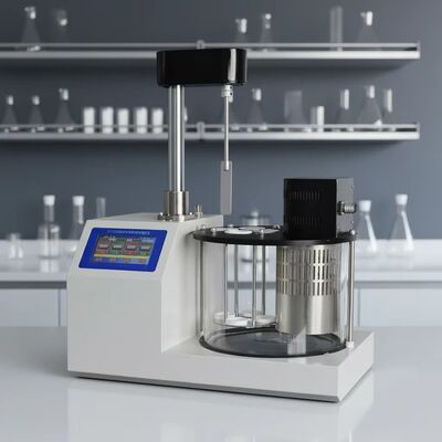ASTM D1401 Petroleum Synthetic Liquid Anti-emulsification Tester High-definition Color Touch Screen Demulsibility Petrol