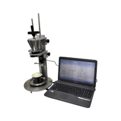 ISO 4324 Intelligent Angle of Repose Tester Laboratory Powder Flowability Analyzer Powder Pile Flowability Index Test Machine