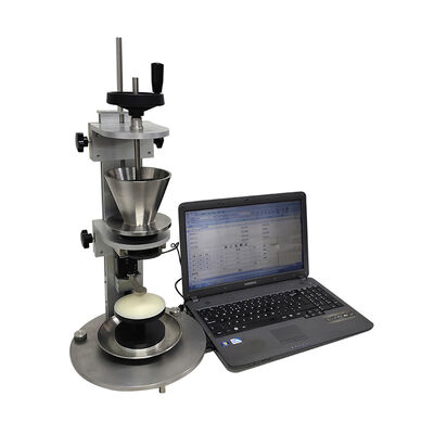 ISO 4324 Intelligent Angle of Repose Tester Laboratory Powder Flowability Analyzer Powder Pile Flowability Index Test Machine