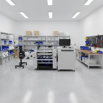 Fully Automatic Air Jet Sample Loom Shuttleless Loom Laboratory Pneumatic Loom Air-jet Weaving Machine Textile Testing M