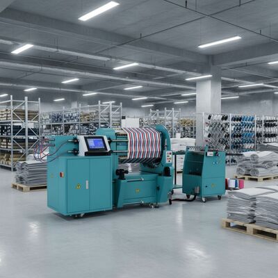 Small Warping Machine Warp Beaming Equipment Beam Warping Instrument Winding Machine