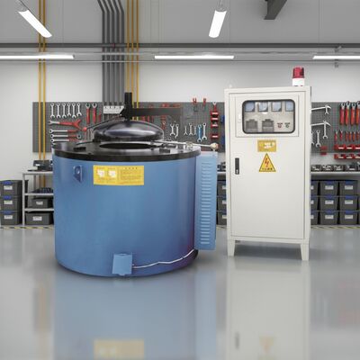 Laboratory High-Temperature Tube Furnace Vertical Shaft Resistance Furnace Shaft Tube Resistance Furnace