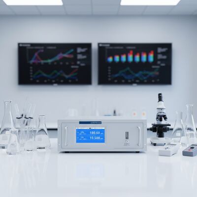 NDIR Non-Dispersive Infrared Gas Analyzer High Sensitivity LCD Touch Screen Total Hydrocarbons Content Tester Lab Test M