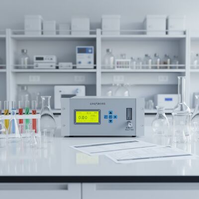 Digital NDIR Non-Dispersive Infrared Gas Analyzer Non-dispersive IR Gas Tester NDIR Multi-component Gas Test Machine