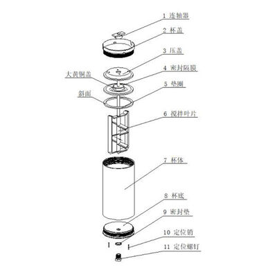 Cement High Temperature and High Pressure Consistometer High-temperature High-pressure Thickening Instrument Consistency Tester