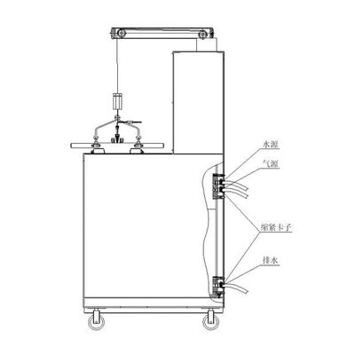 Cement High Temperature and High Pressure Consistometer High-temperature High-pressure Thickening Instrument Consistency Tester