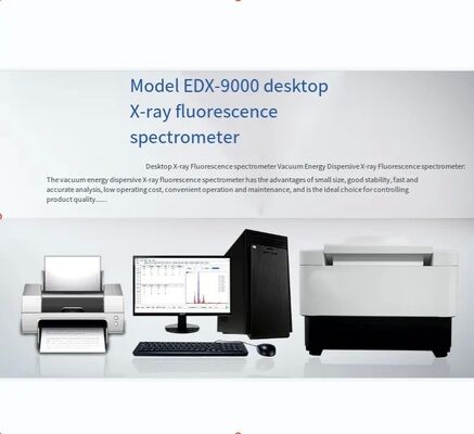 EDX-9000 Desk Vacuum Type Energy Dispersive X-ray Fluorescence Spectrometer XRF Alloy Ore Analyzer Rock Analyzer XRF XRF