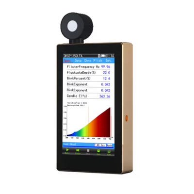 380-780nm Spectrometer Flicker Luminance Measurement Light Spectral Analyzer VM and PstLM Flickering ICP Emission ICP Em