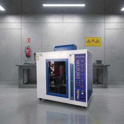 ISO 3582 ASTM D4986 Foam Horizontal and Vertical Combustion Testing Machine Lab Flame Resistance Tester Flammability Tes