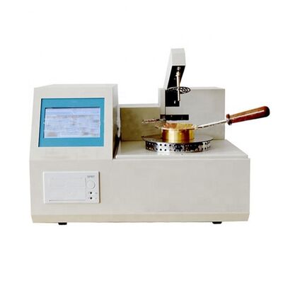 ASTM D92 Petroleum Products Fire Point Open Cup Flash Point Testing Equipment
