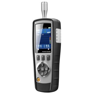 LONROY Handheld Professional Air Laser Particle Counter Portable Air Particle Counting Instrument High Accuracy Particle Counter