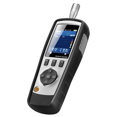 LONROY Handheld Professional Air Laser Particle Counter Portable Air Particle Counting Instrument High Accuracy Particle Counter