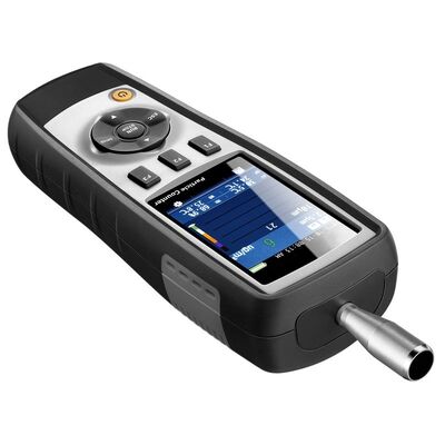 LONROY Handheld Professional Air Laser Particle Counter Portable Air Particle Counting Instrument High Accuracy Particle Counter