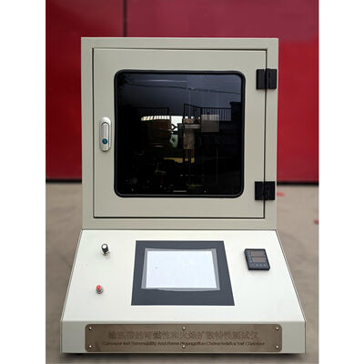 ISO 340 AS 1334 Flammable Conveyor Belts Test Chamber Conveyor Belt Flammability Tester Flame Propagation Testing Machine