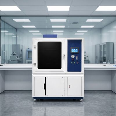 LONROY FAR 25 Aviation Material Vertical Flammability Testing Chamber Aerospace Burning Testing Equipment Combustibility Tester