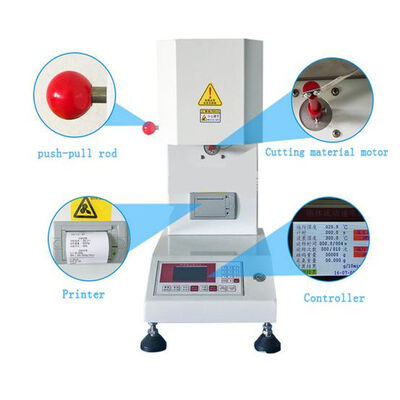 ISO 1133 ASTM D1238 Melt Flow Rate Testing Instrument Plastic Materials Melt Volume Flow Rate Tester MFR Analyzer MVR Tester