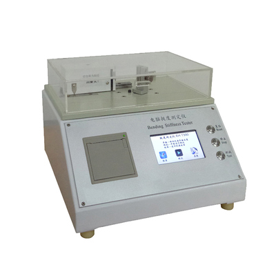 ISO 2493 ISO 5628 Crease Stiffness Testing Machine Paper Paperboard Digital Bending Stiffness Tester