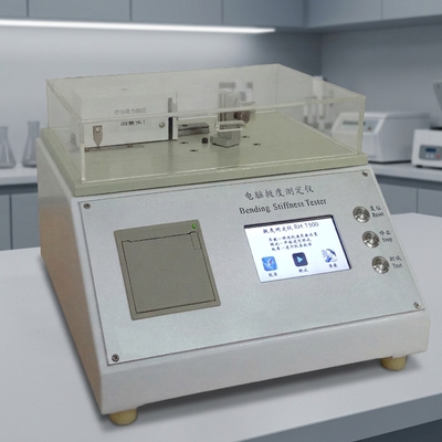 ISO 2493 ISO 5628 Crease Stiffness Testing Machine Paper Paperboard Digital Bending Stiffness Tester