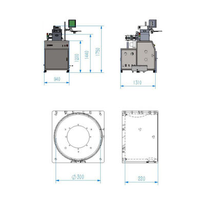 LONROY ICP06 Inductively Coupled Plasma Etching Machine ICP Plasma Etching Apparatus Lab ICP+RIE Etching Processing System