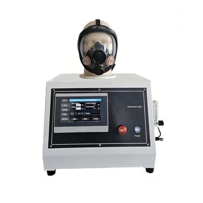 EN 136 ISO 16900 Full-face Mask Airtightness Tester Full Face Mask Air Tightness Test Machine Face Respirator Air Leak Analyzer