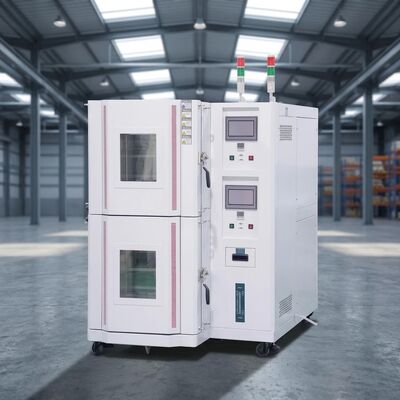 Double-Chamber Constant Temperature and Humidity Test Chamber Dual Cabin Temperature Humidity Environmental Test Cabinet