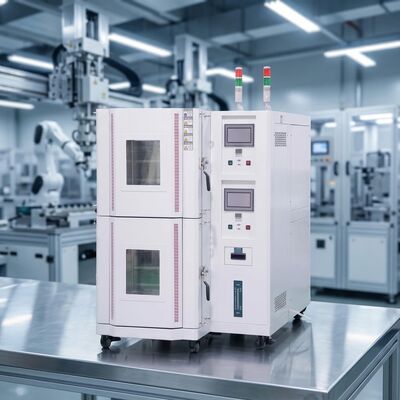 Double-Chamber Constant Temperature and Humidity Test Chamber Dual Cabin Temperature Humidity Environmental Test Cabinet
